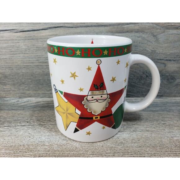 Signature Housewares Star Santa Christmas Ornament 1994 Coffee Mug - Picture 2 of 9